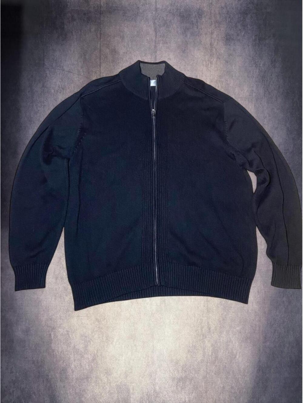 Vintage Oscar de la Renta zip up sweater